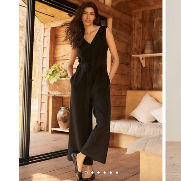 NWT The white company V-Neck Voyager Jumpsuit business casual office inspired - Picture 3 of 12